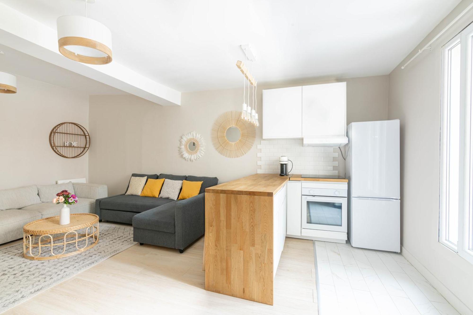 Luxurious 1 Bedroom Quartier De La Bastille Free Netflix Paris Bagian luar foto