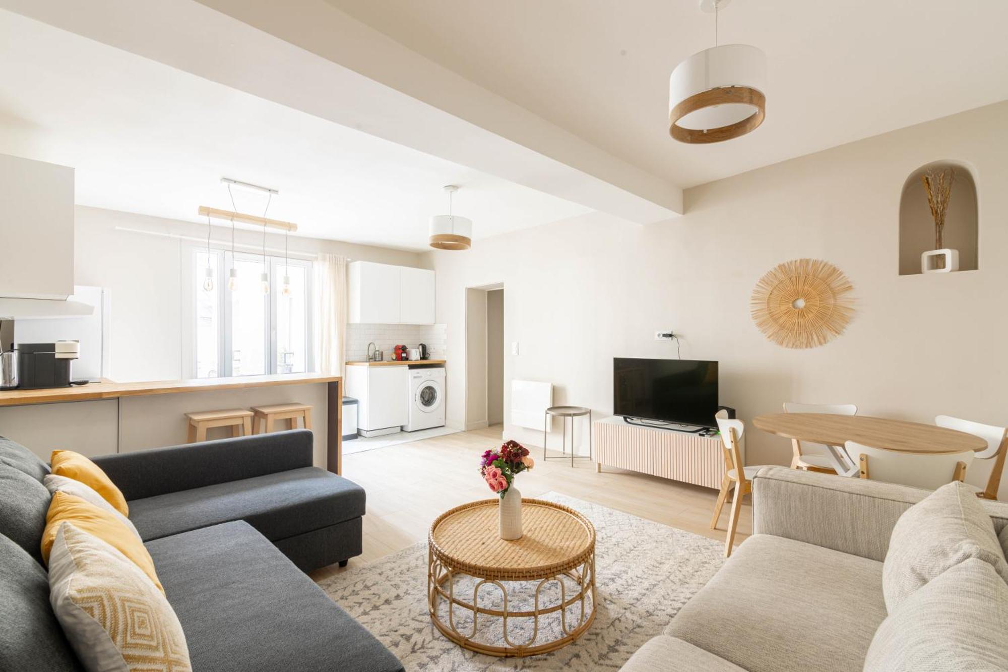 Luxurious 1 Bedroom Quartier De La Bastille Free Netflix Paris Bagian luar foto