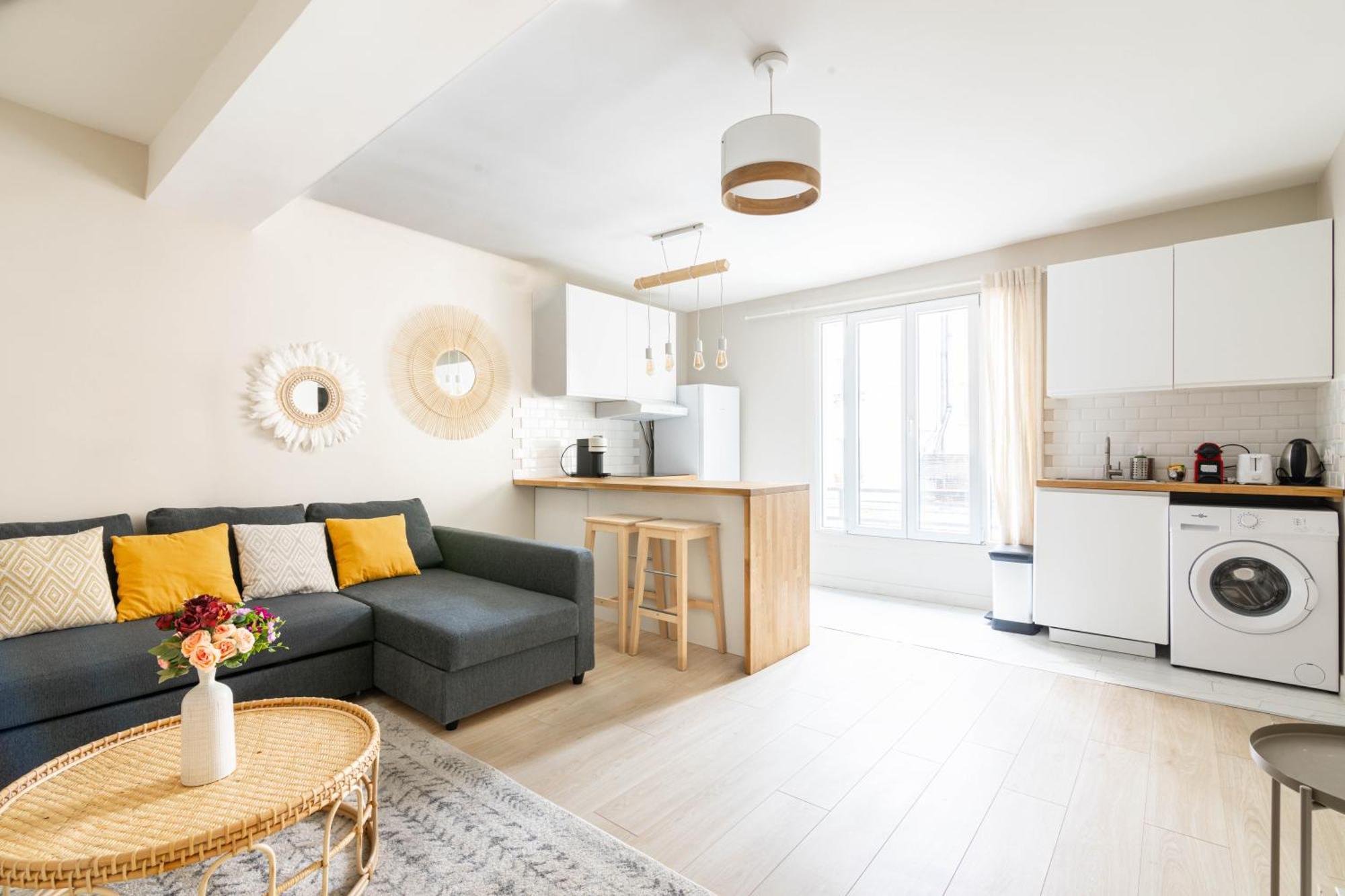 Luxurious 1 Bedroom Quartier De La Bastille Free Netflix Paris Bagian luar foto